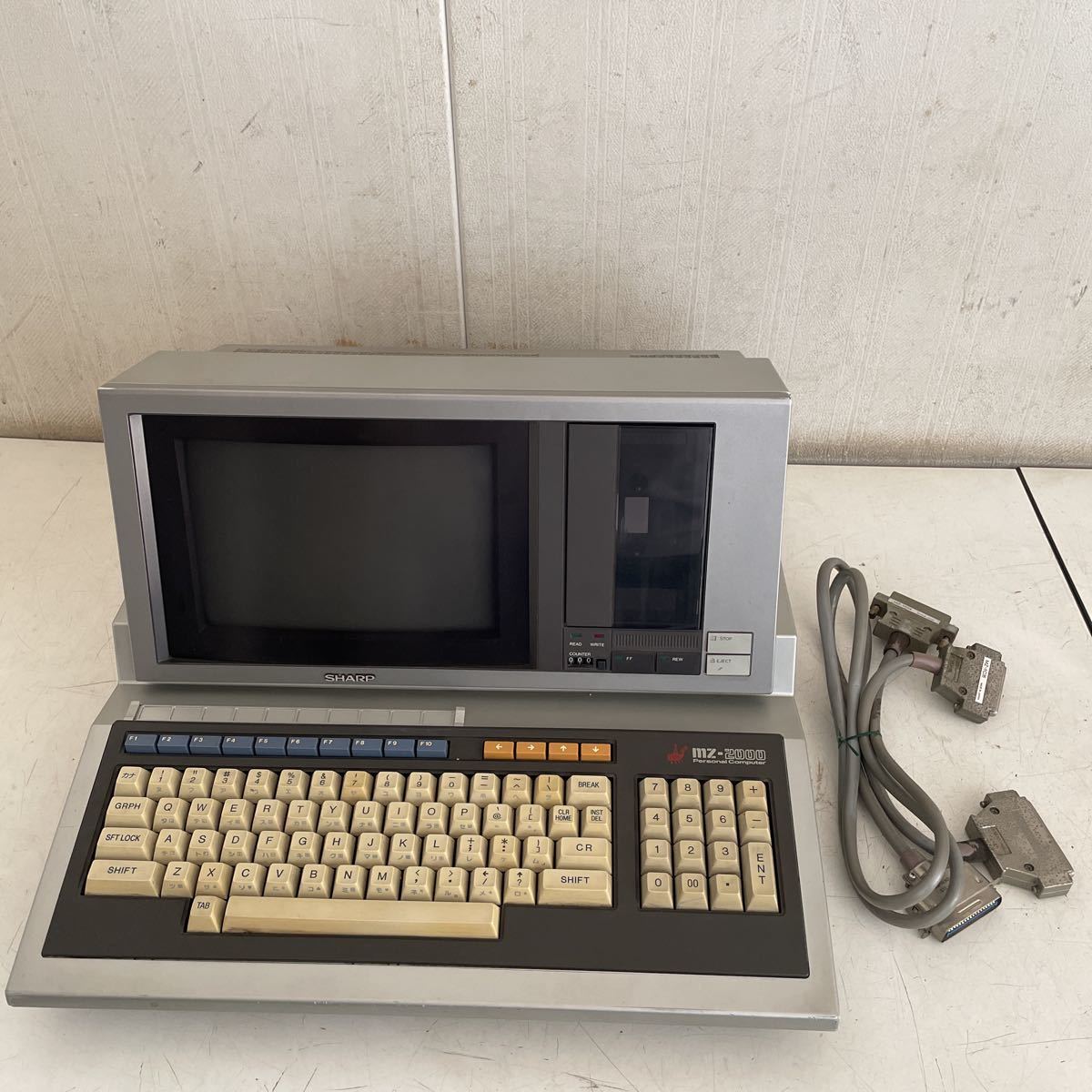 シャープ SHARP パソコン PERSONAL MZ-80B Computer - レトロ MZ-2000