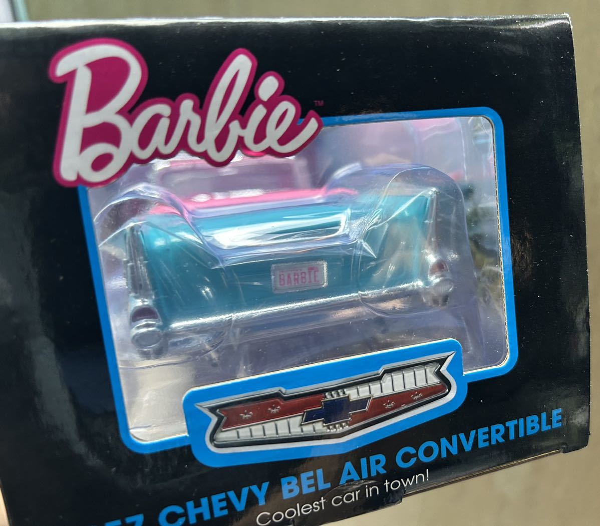 オートワールド 1/18 シェビー ベルエア バービー アクアブルー 1957年