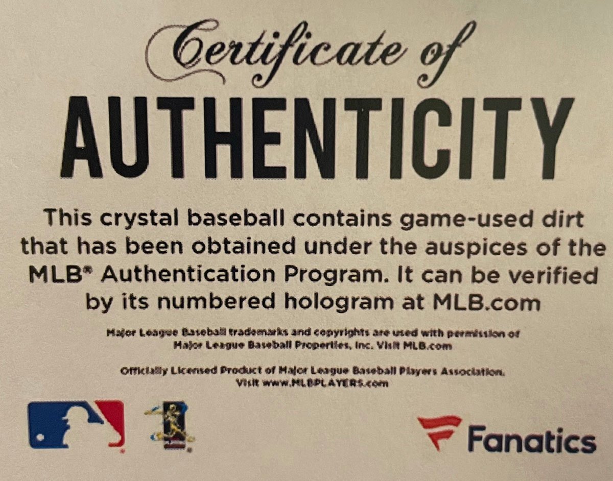大谷翔平MLBデビュー戦当日の【球場の本物の土】が封入された歴史的な