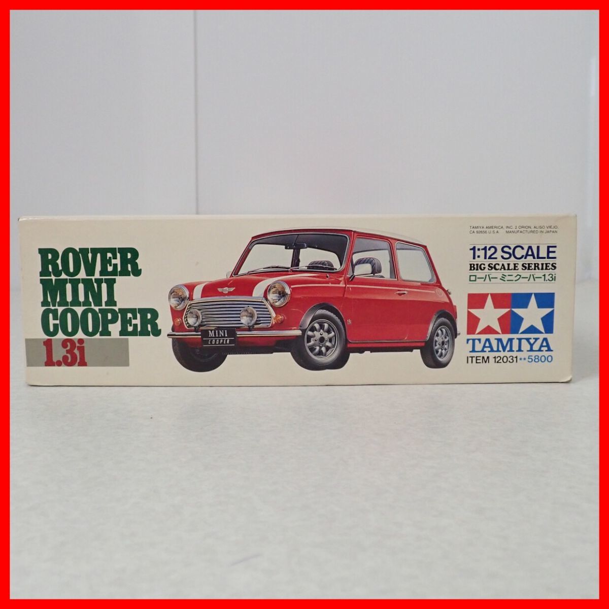 ☆未組立 タミヤ 1/12 ローバー ミニクーパー 1.3i Item No.12031 ROVER MINI COOPER 1.3i ビッグスケールシリーズ No.31 TAMIYA【20 タミヤ ローバー 1&frasl;12