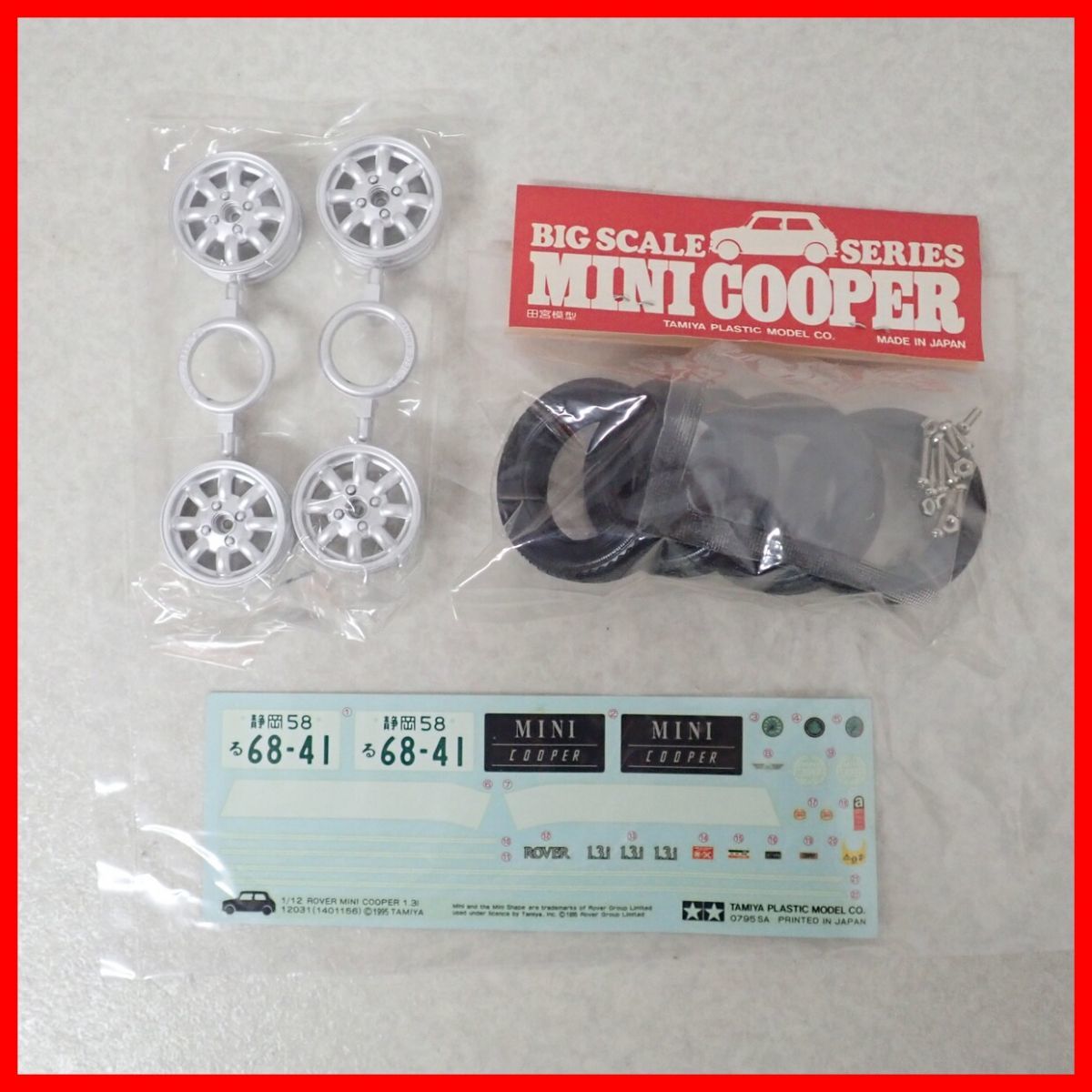 ☆未組立 タミヤ 1/12 ローバー ミニクーパー 1.3i Item No.12031 ROVER MINI COOPER 1.3i ビッグスケールシリーズ No.31 TAMIYA【20 タミヤ ローバー 1&frasl;12