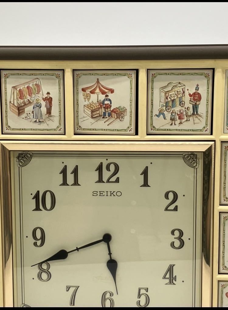 中古品 SEIKO セイコー からくり時計 Fantasia ファンタジア RE505B