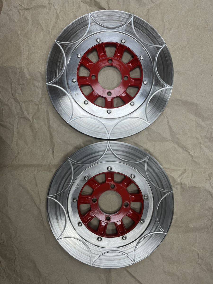 カワサキ純正 kz1000 Mk2 kz900 FX 4穴ディスクローター 296mm ぽん