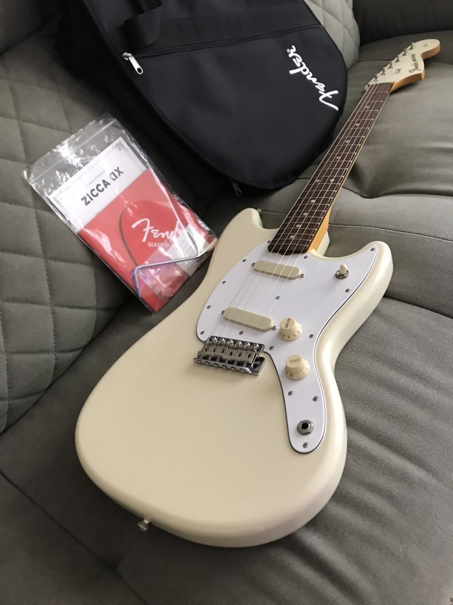 Fender Char 2020 Mustang Zicca ax 限定モデル OLYMPIC WHITE