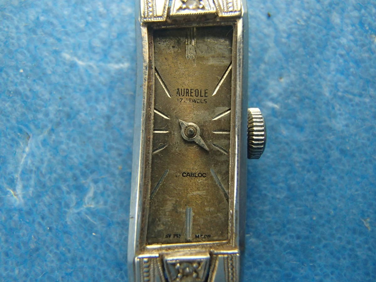 【1円】Aureole/オーレオール INCABLOC 17石 WG14/585刻印 8g ホール  