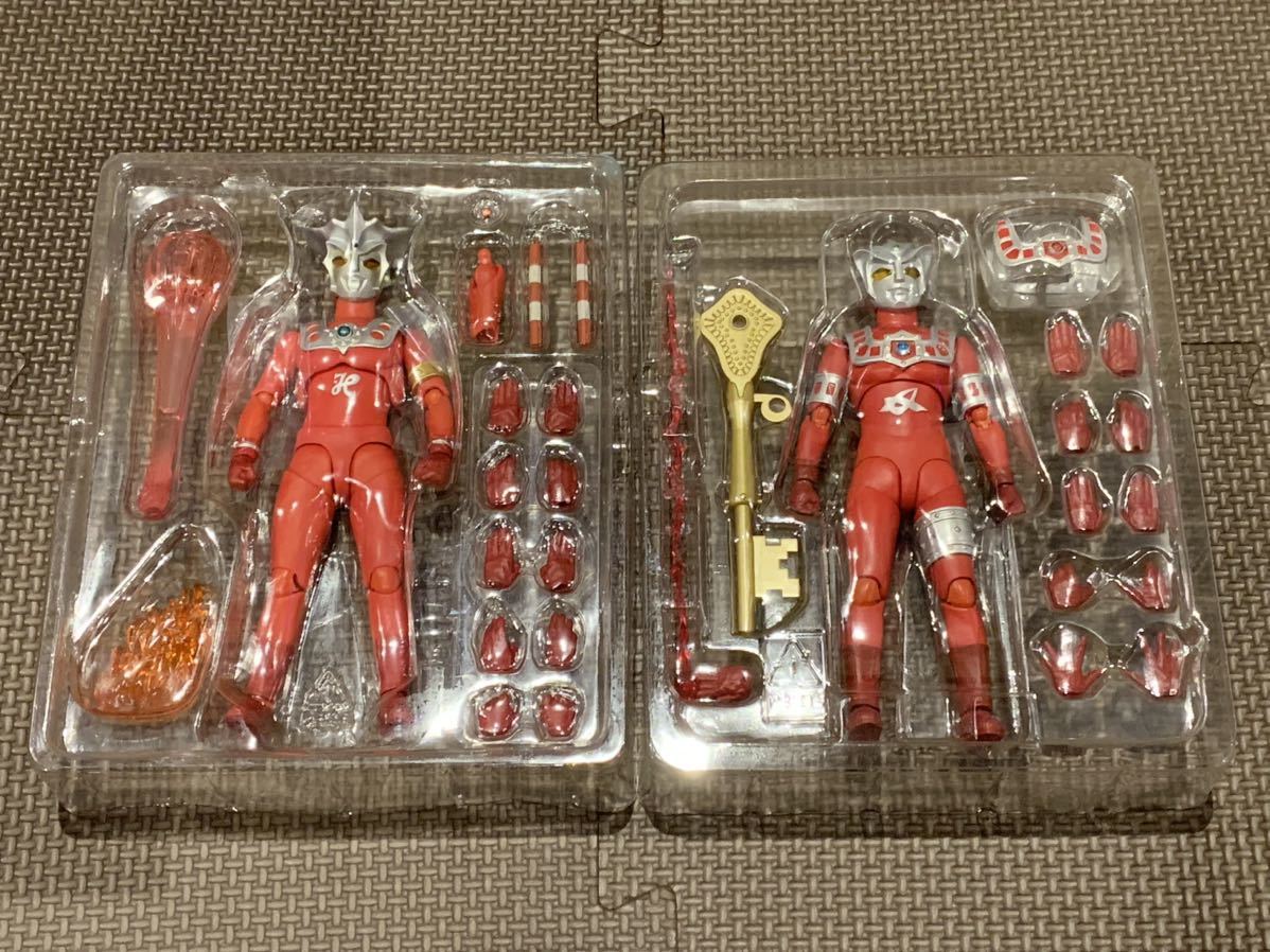 破損欠品無し 開封 2体セット S.H.Figuarts S.H.フィギュアーツ ウルトラマンレオ アストラ_2