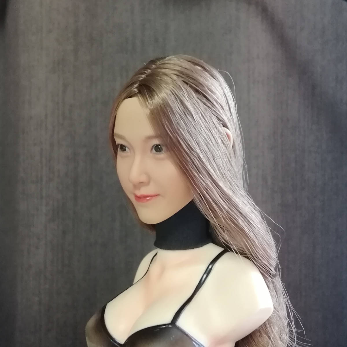 KUMIK 1/6フィギュア 女性ヘッド 16_12 アジア系美人 綺麗系 セクシー  