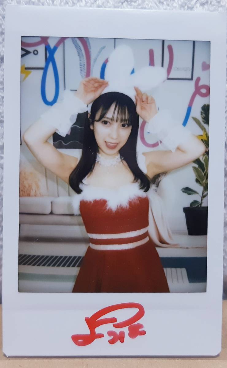 小湊よつ葉　直筆サイン入りチェキ　ワイドチェキ　イベント　イベントチェキ レア☆超絶可愛い・バニー☆小湊よつ葉 直筆サイン入りチェキ☆D(か行
