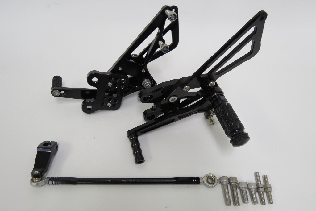 CNC 調整式 ZX-14R / ABS 2012-2016 バックステップ 黒 CNC ZX-14R ABS 0