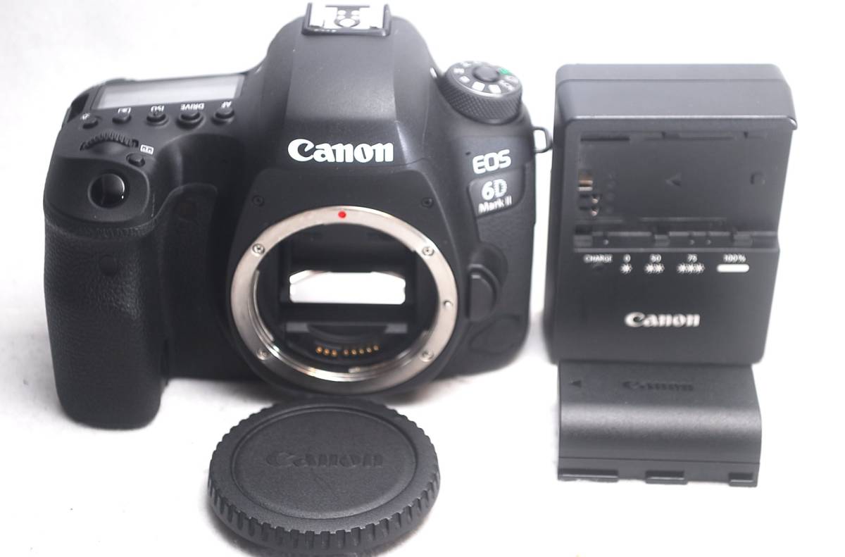 【定番，お得】 ★新品級！★Canonキヤノン EOS 6D Mark II★絶好調！C387