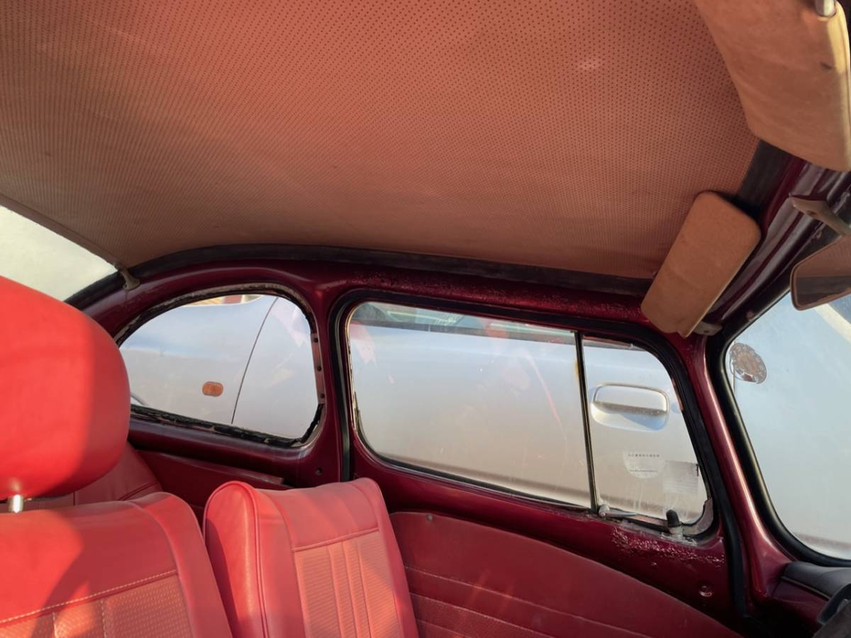 スバル360てんとう虫 部品取り車 丸車 ジャンク 機械遺産に選ばれたてんとう虫、家族に愛されるスバル360(K111型