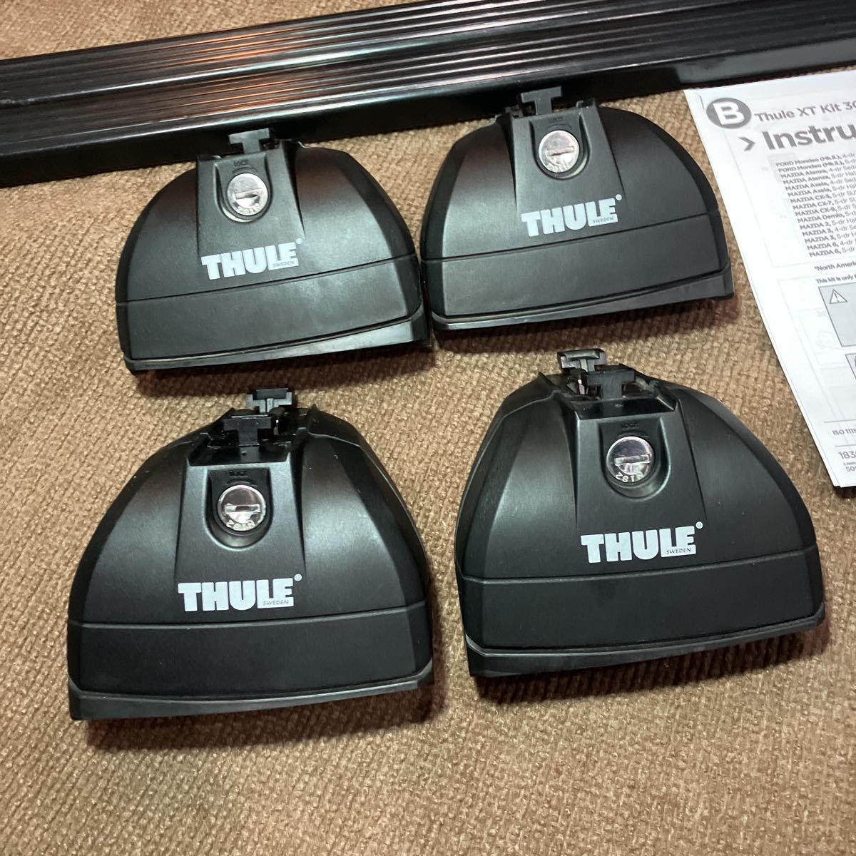 THULE システムキャリアベース マツダCX-5 純正(THULE 製) MotionXT XL 