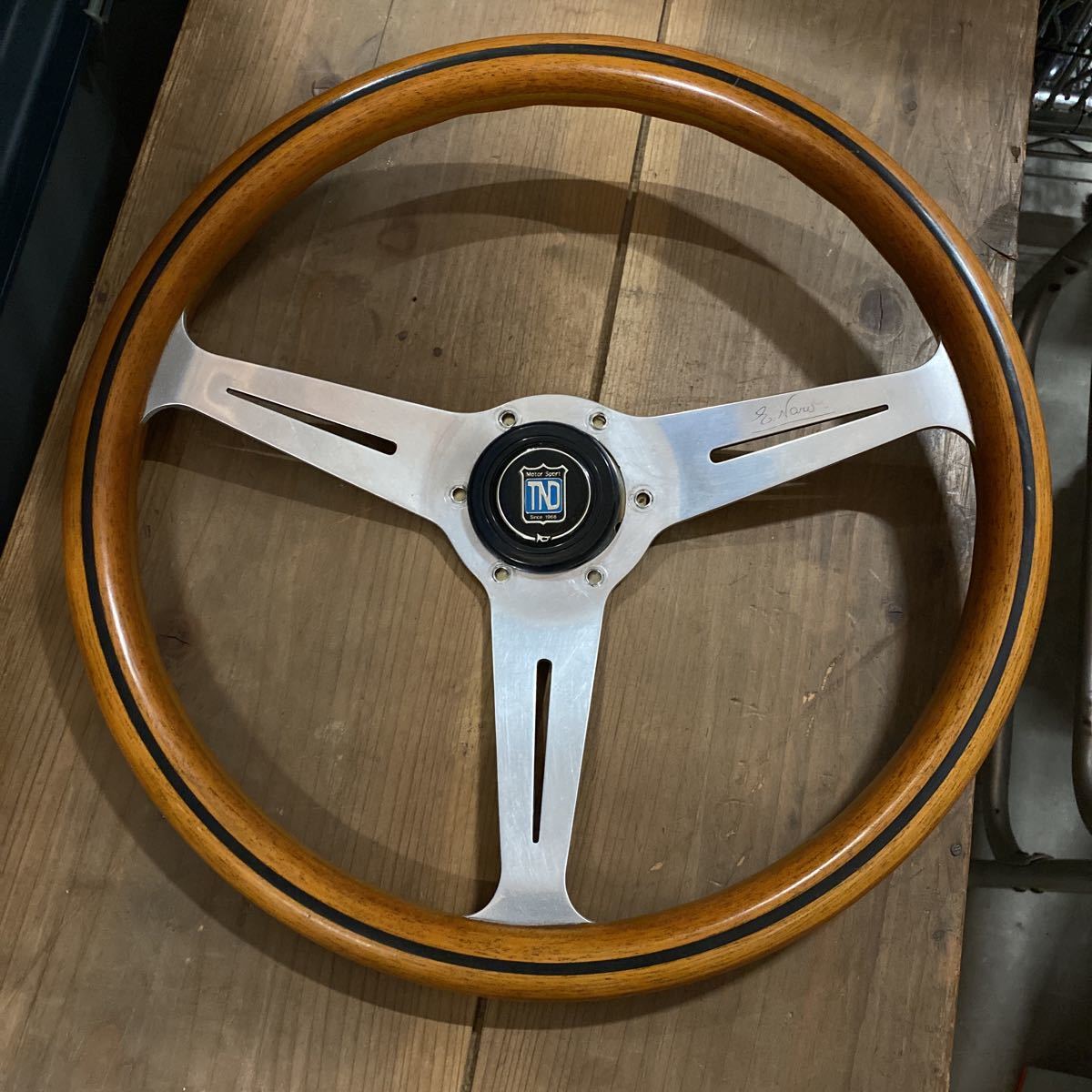 NARDI ウッドステアリング ナルディ 旧車 当時物 NARDI ナルディ