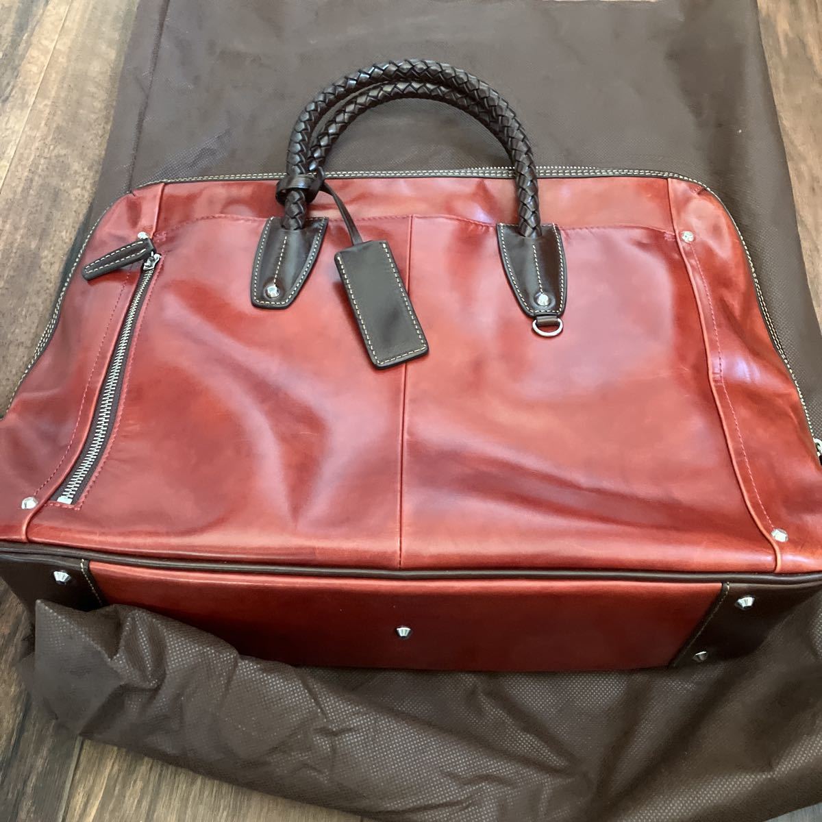 送料込】新品未使用 キーファーノイ 本革ビジネスバッグ Kiefer neu 鞄 