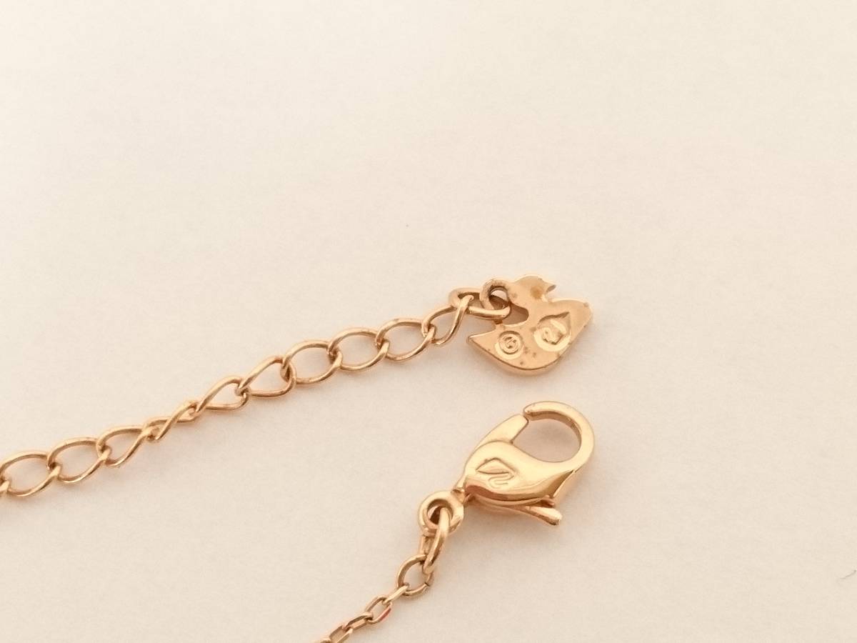 美品】SWAROVSKI スワロフスキー TEARDROP ティアドロップ ペンダント 