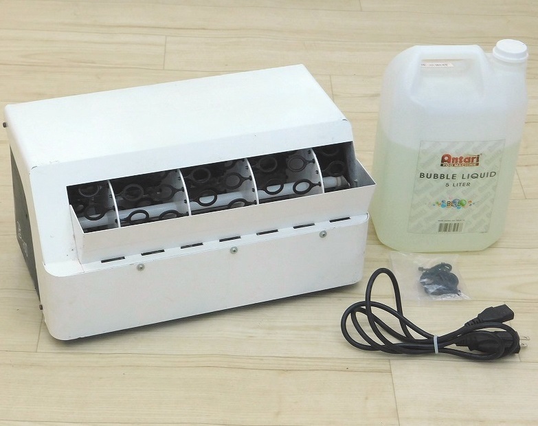 M340Mちょる☆ANTARI アンタリ バブルマシン B-200T シャボン玉マシン 業務用 演出機器 現状品