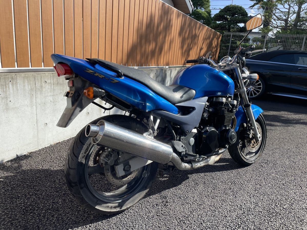 H11年式　ZR-7 実働　レストアベース　ゼファー750 400 | STAGE-1 - 昭和６２年検査 0 メイト８０DX☆メイト☆V80☆レストアベース