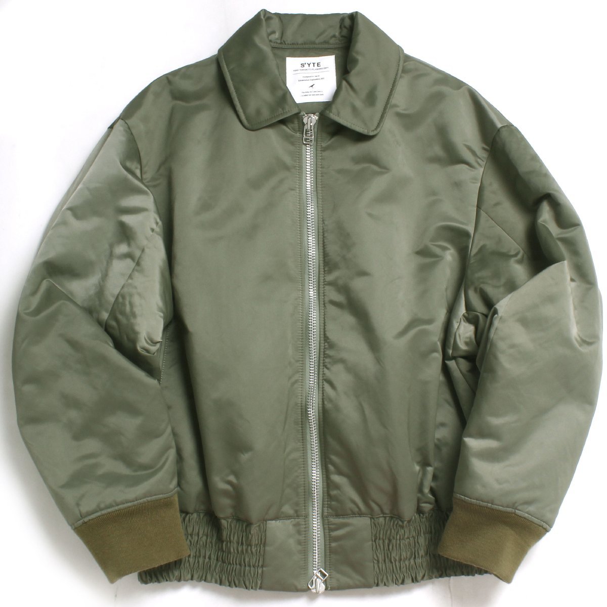 S'YTE ブルゾン ジャケット カーキ　UB-Y43-602 S'YTE ボンバー ジャケット size3 カーキ UB-Y43-602 サイト ヨウジ