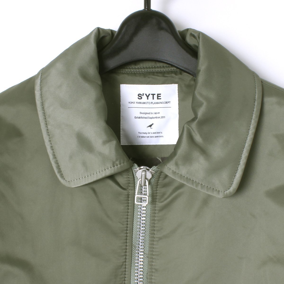 S'YTE ボンバー ジャケット size3 カーキ UB-Y43-602 サイト ヨウジ
