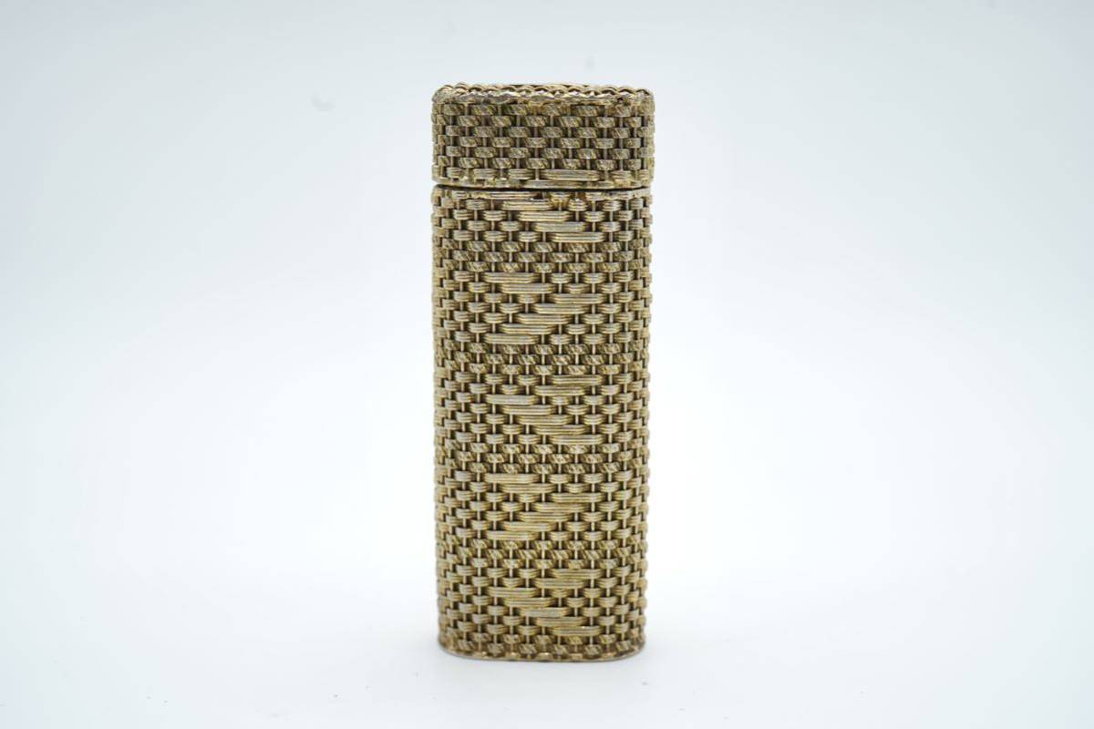 Cartier カルティエ 編み込み アウタージャケット ガスライター 