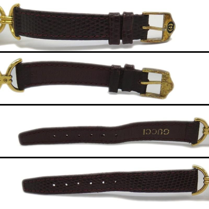 1円 ry GUCCI グッチ レディース QZ クオーツ 腕時計【時計】【中古】