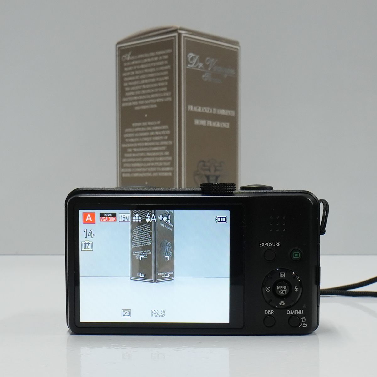 Panasonic LUMIX DMC-TZ35 USED超美品 デジタルカメラ 本体+バッテリー