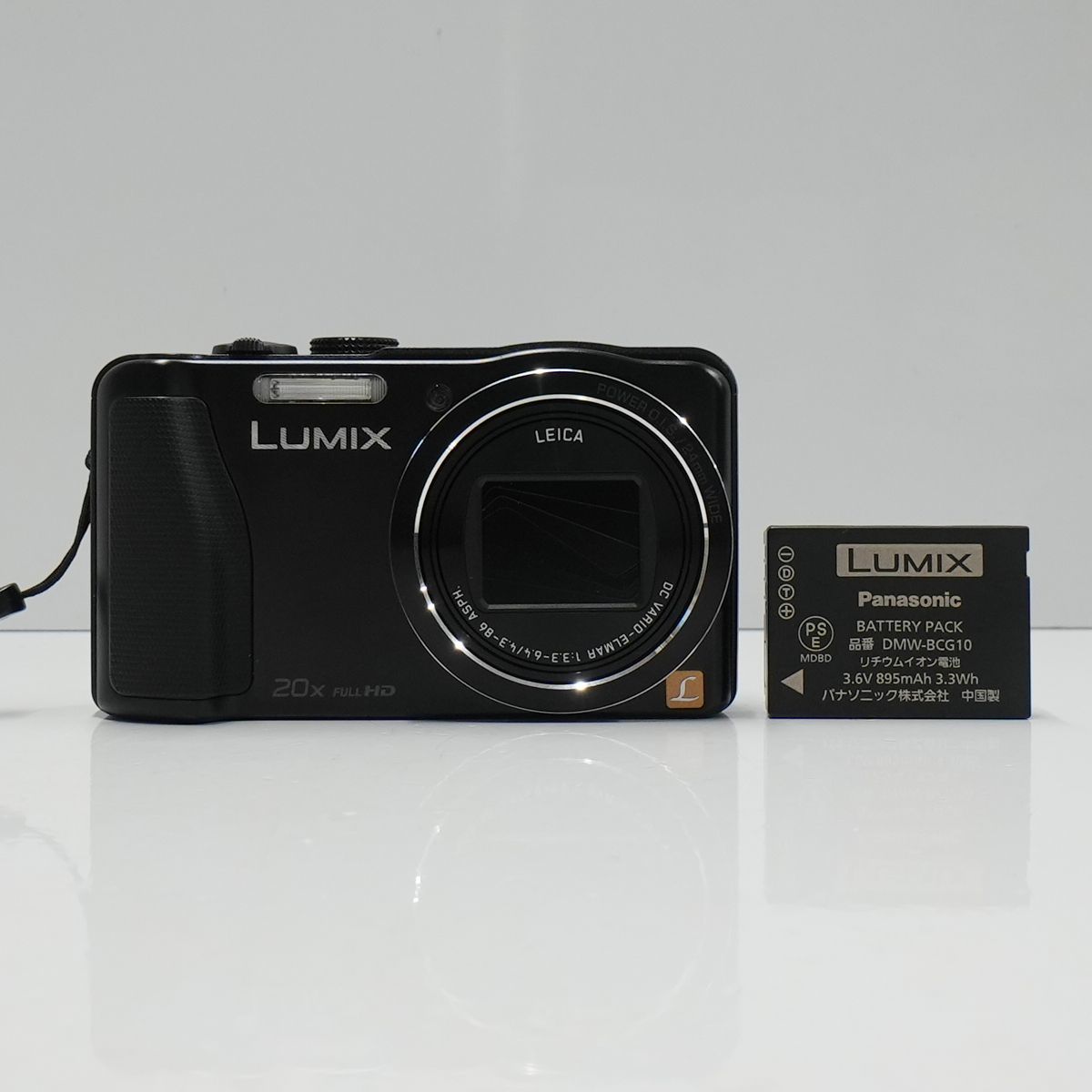 パナソニックデジカメDMC -FX35 Panasonic LUMIX DMC-TZ35 USED超美品 デジタルカメラ 本体+バッテリー