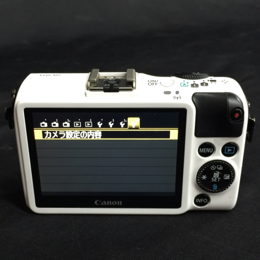 Canon EOS M2 ミラーレス一眼カメラ ボディ ホワイト 1800万画素 Wi-Fi