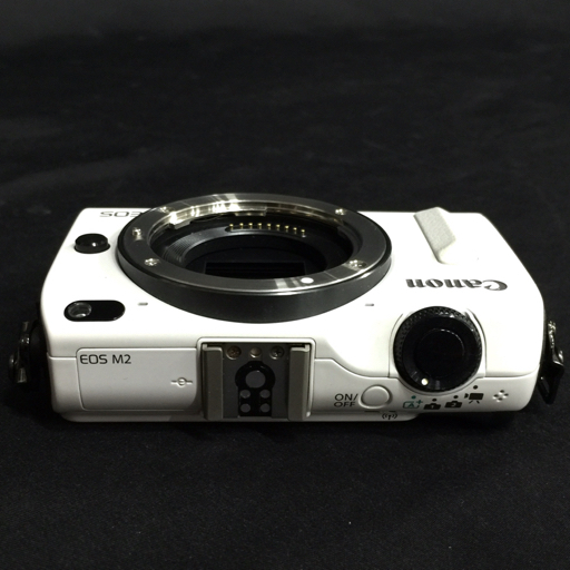 Canon EOS M2 ミラーレス一眼カメラ ボディ ホワイト 1800万画素 Wi-Fi