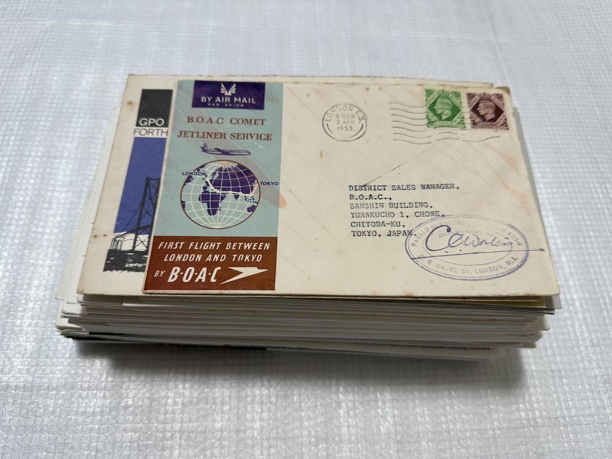 イギリス 初日カバー　約106枚まとめ