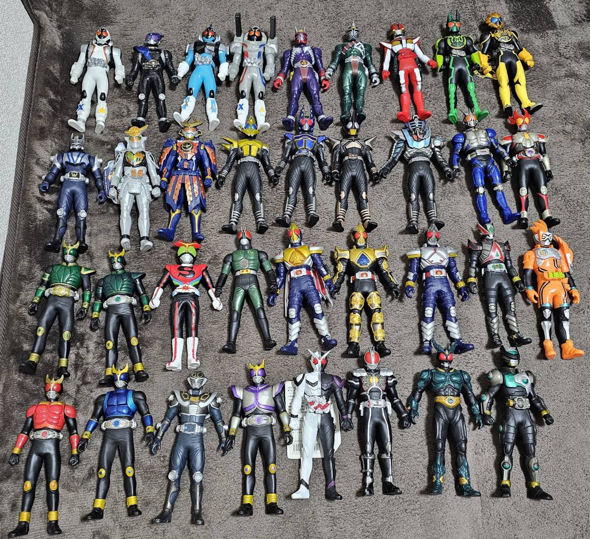 仮面ライダー ソフビ フィギュア 大量 まとめ売り メルカリ 戦隊もの