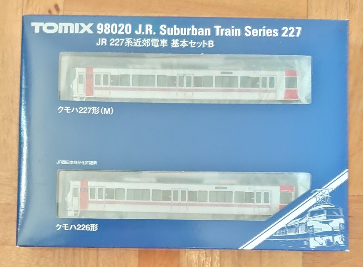 1円～】TOMIX 98020 JR西日本 227系 近郊型電車 基本セットB RedWing