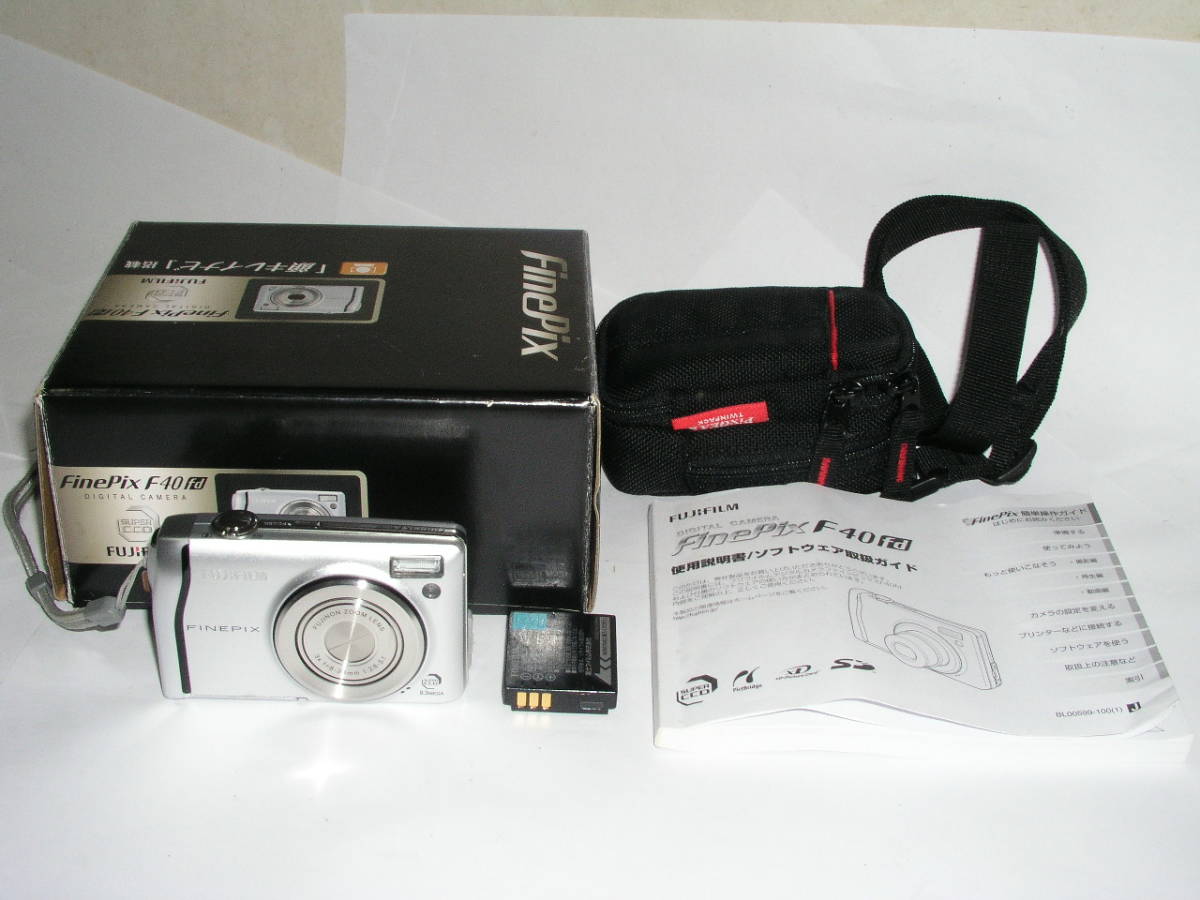 5139● FinePix F40fd、元箱説明書あり ●