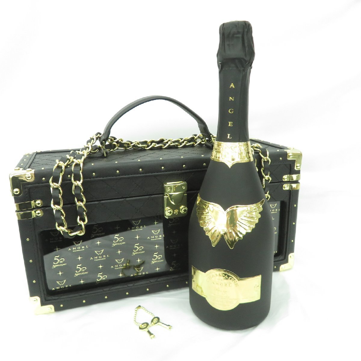 未開栓】ANGEL エンジェル NV ブリュット ブラック 5周年記念 レザー