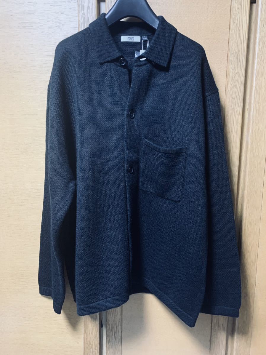 UNIQLO U 23aw ニットオーバーシャツジャケット