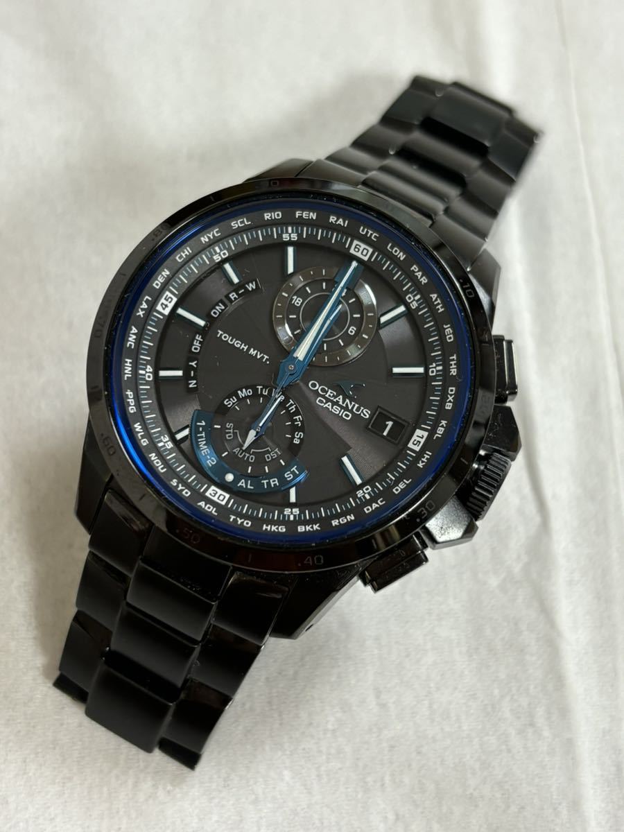 中古品】CASIO カシオ OCEANUS オシアナス 電波ソーラー腕時計 OCW 