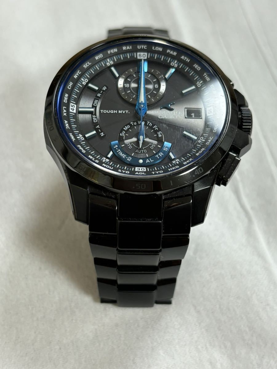 中古品】CASIO カシオ OCEANUS オシアナス 電波ソーラー腕時計 OCW 