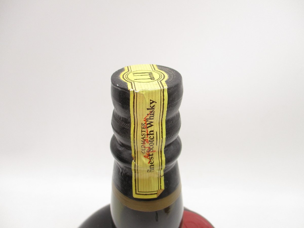 ダンヒル OLD オールドマスター dunhill MASTER 750ml 特級 ファイ 