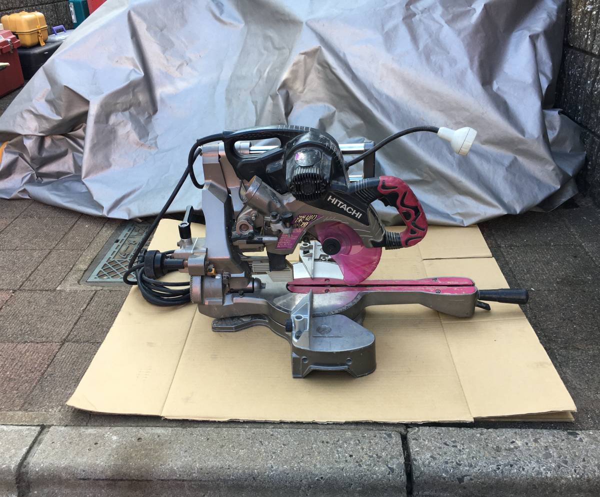 大特価！！！　★即決24000円★　C7RSHC　日立　HITACHI　卓上スライド丸のこ