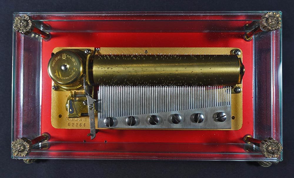 REUGE オルゴール 72弁 3曲 ラフマニノフ ピアノ協奏曲第2番 REUGE