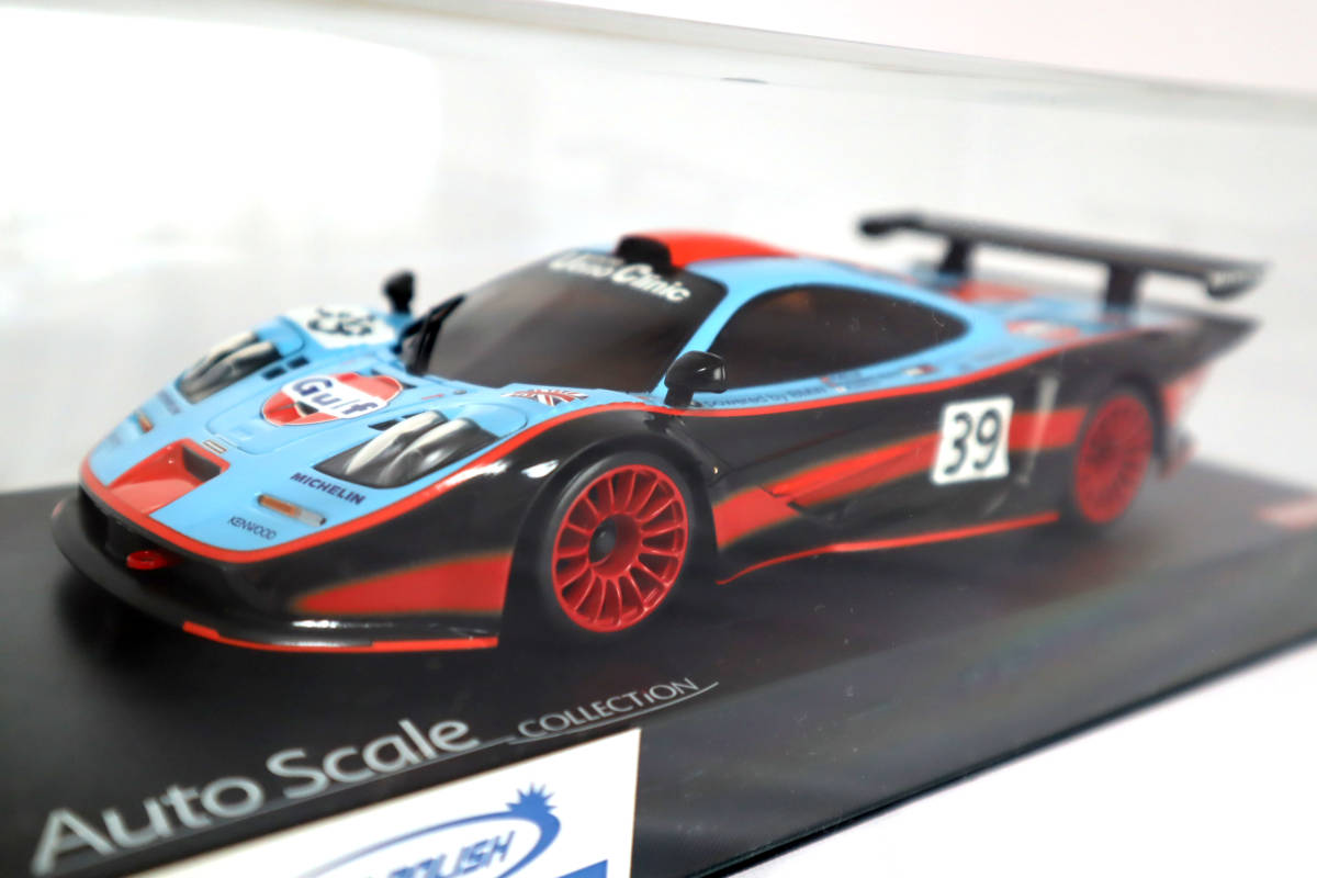 中古 京商 ミニッツ マクラーレンF1 GTR ガルフレーシング Kyosho