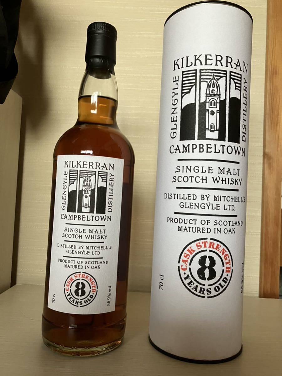 キルケラン8年 56.9% 56.9% 700ml 8年 シングルモルトウイスキー