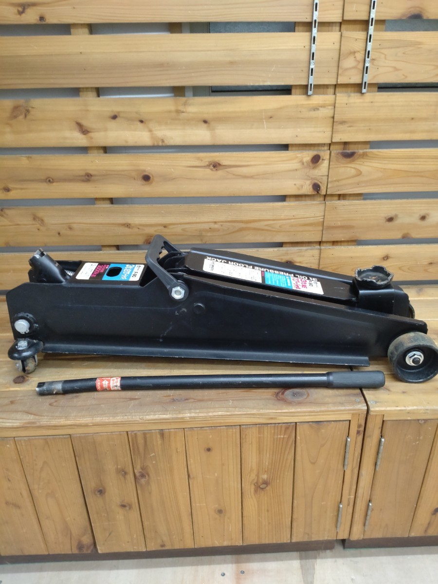 中古 油圧フロアージャッキ 3t ガレージジャッキ 油圧式 フロア