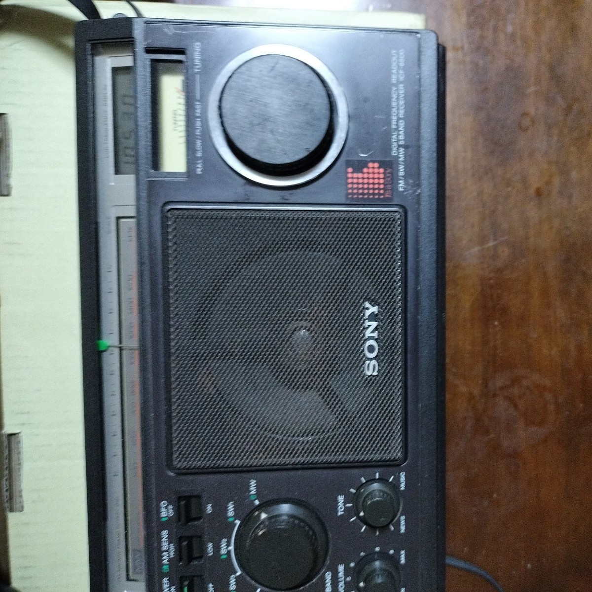 【昭和レトロ/SONY/マルチバンドレシーバー/5バンド/ポータブルBCLラジオ/ICF-6500】