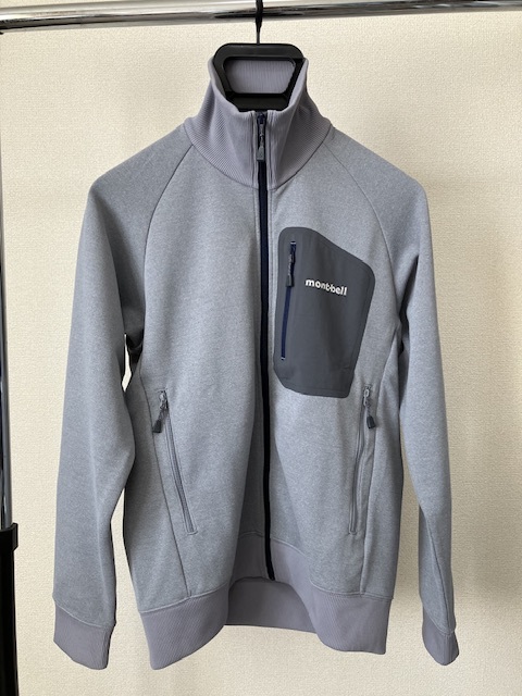 モンベル mont-bell マウンテンジャージジャケット 1114390 グレー S