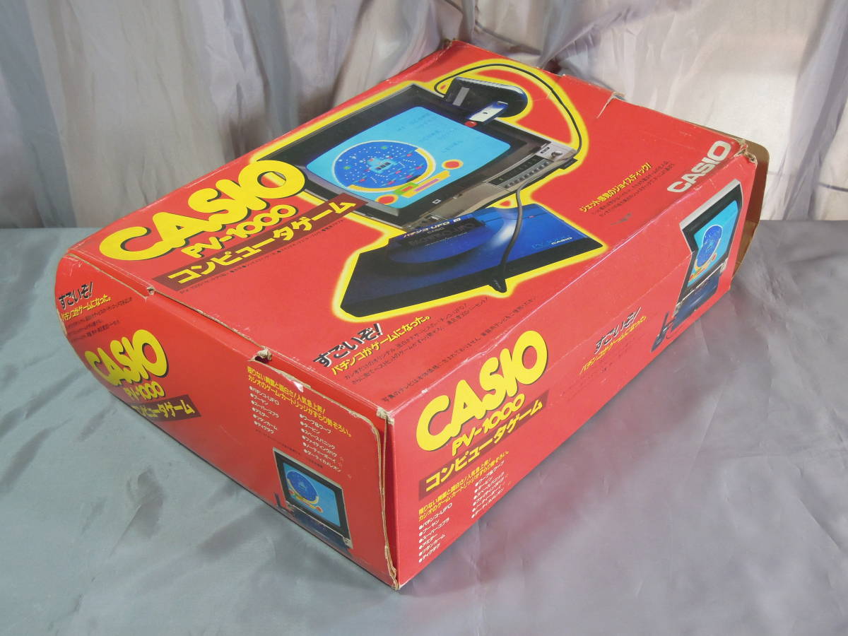 レトロゲーム機本体 カシオ 『CASIO PV-1000』 箱付き スーパーコブラ 