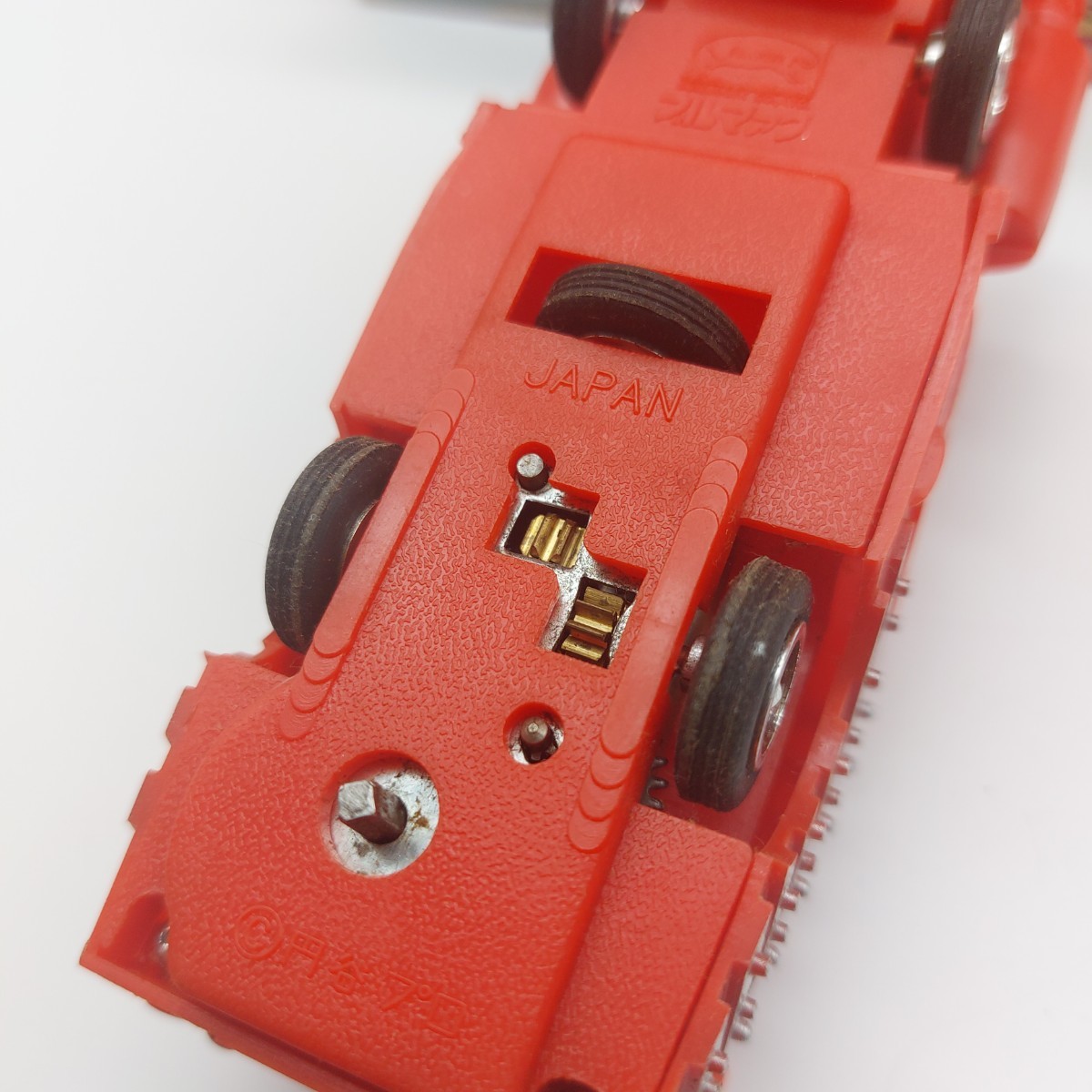 ●当時物 ブルマァク マックロディー ノンホールシリーズ ウルトラマンレオ ソフビ 昭和　ゼンマイ動作確認_7