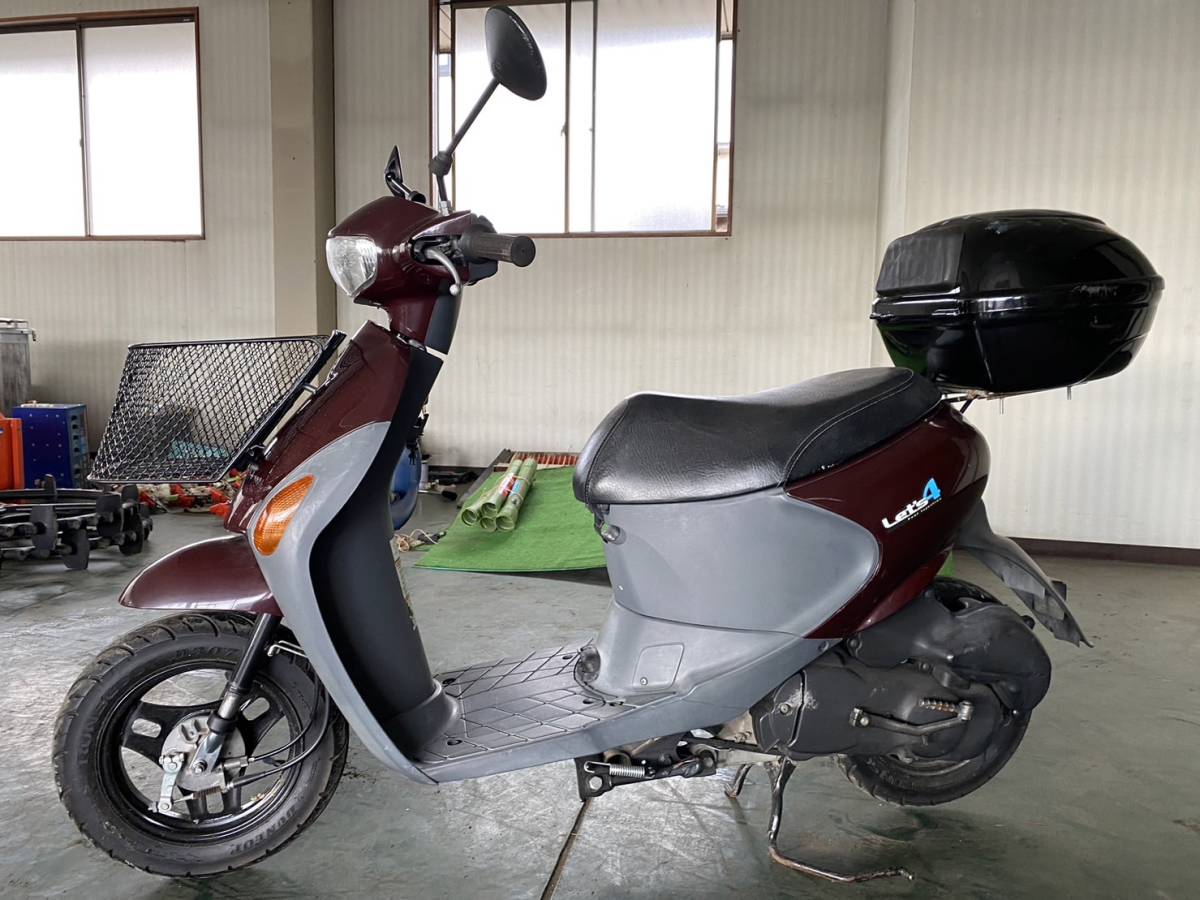 ☆岩手発 スズキ レッツ4 50cc 型式：CA45A 走行：9784㎞☆