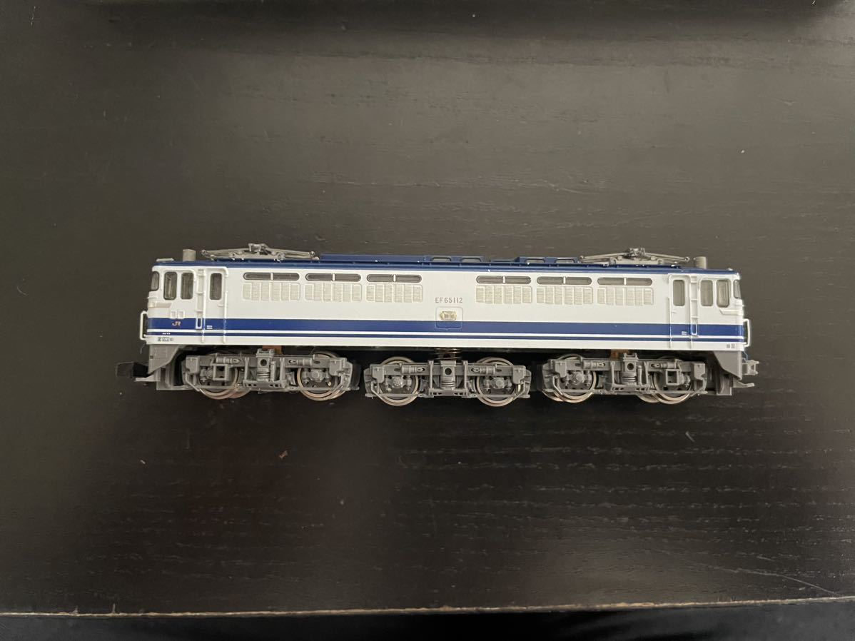 JR TOMIX EF65形電気機関車 ユーロライナー色 トミーテック （112号機