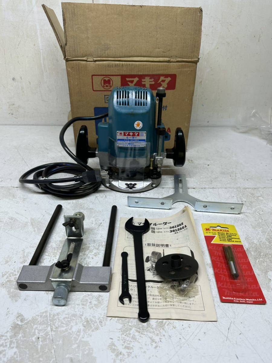 A # ほぼ未使用 makita/マキタ ルーター 3612BRA 電動工具 DIY 動作確認済み
